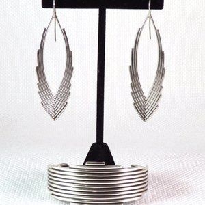 Patricia Allebrand Art Deco Earrings & Bracelet